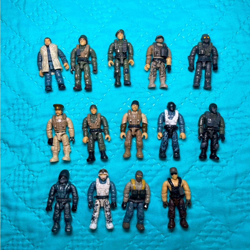Call of duty mega block figures